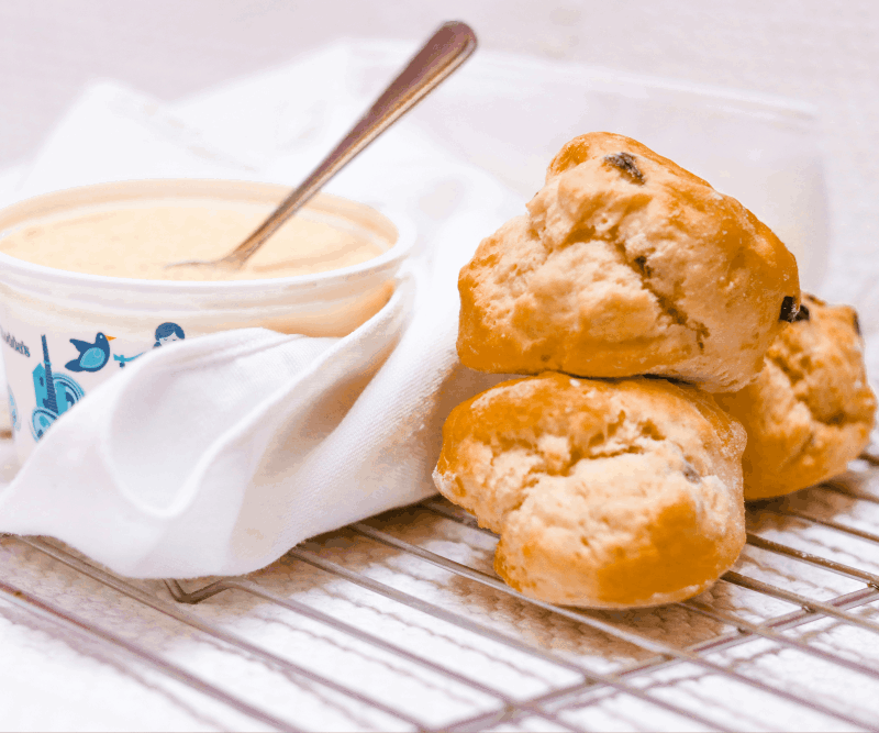 Yoghurt and Scone